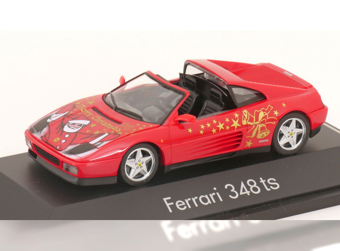 FERRARI 348 TS Merry Christmas (1995), red