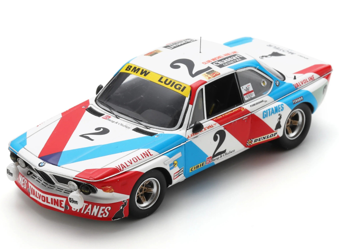 BMW 3.0 CSi Team Luigi Racing №2 Winner 24h SPA (1975) Hughes De Fierlant - Jean Xhenceval