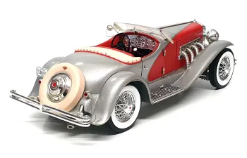 DUESENBERG SJ Roadster Clark Gable (1935), silver red