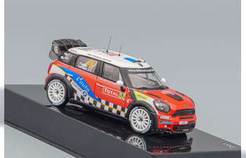 MINI JOHN COOPER WORKS 52 P.Campana/S.De Castelli Rally Monte Carlo 2012, red