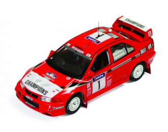 MITSUBISHI LANCER EVO VI T.Makinen-R.Mannisenmaki 3rd Rally Australia 1999, red