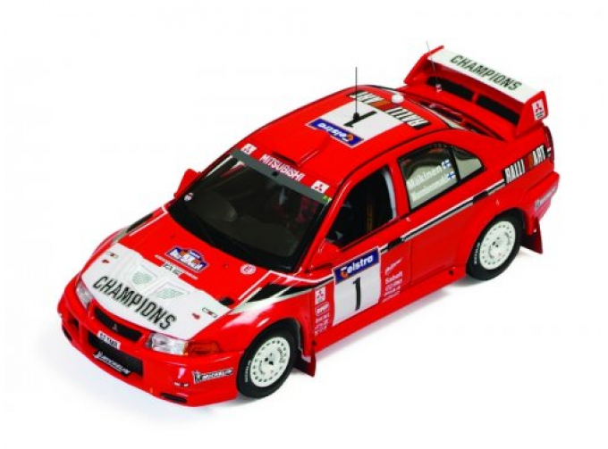 MITSUBISHI LANCER EVO VI T.Makinen-R.Mannisenmaki 3rd Rally Australia 1999, red