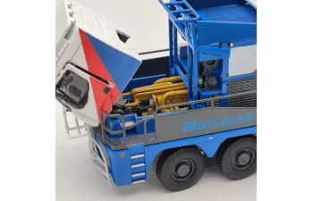 NICOLAS Tractomas TR D75 Heavy Ballast Tractor, blue / white / red / black