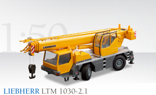 LIEBHERR LTM 1030-2.1, gelb,1:50