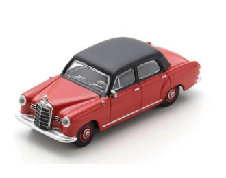 MERCEDES-BENZ 180 Ponton (1955), red