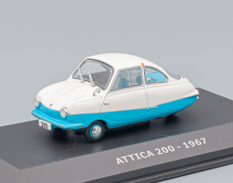 ATTICA 200 (1967), white/ light blue