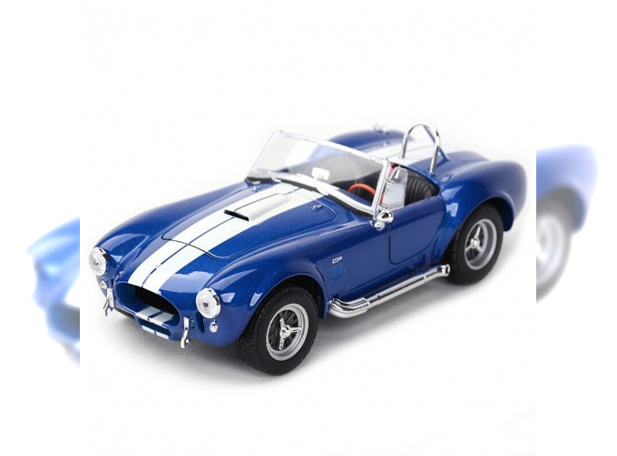 SHELBY Cobra 427 SC Roadster (1965), blue-metallic white