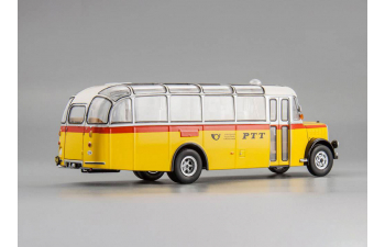 SAURER L4C "PTT" (Почта Швейцарии) 1959 Yellow/White