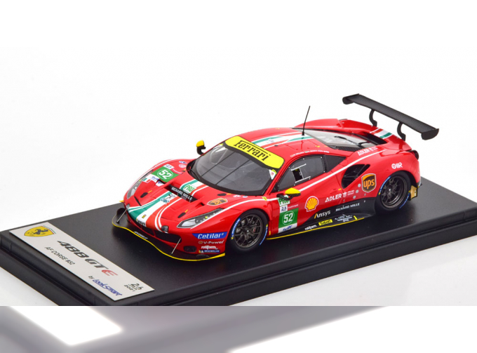 FERRARI 488 GTE EVO N°52 AF Corse 24H Le Mans D. Serra - M. Molina - S. Bird (2021)