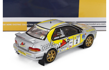 SUBARU Impreza Wrc99 555 №2 Winner Rally Aa Circuit Of Ireland (1999) Bertie Fisher - Rory Kennedy, Silver Yellow