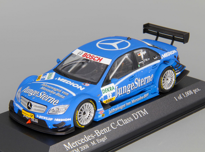 MERCEDES-BENZ C-Class DTM Team AMG-Mercedes M. Engel (2008), blue