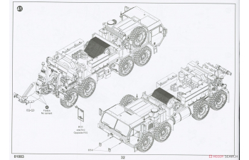 Сборная модель M984A2 HEMTT Wrecker