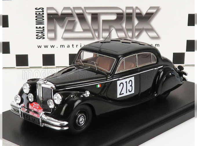 JAGUAR Mkv 3.5l N213 Rally Montecarlo (1951) N.t.Bailey - M.Carey, black