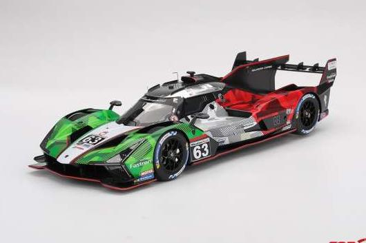LAMBORGHINI SC63 #63 Automobili Lamborghini Squadra Corse Daytona 24 hrs (2025), green/silver/red