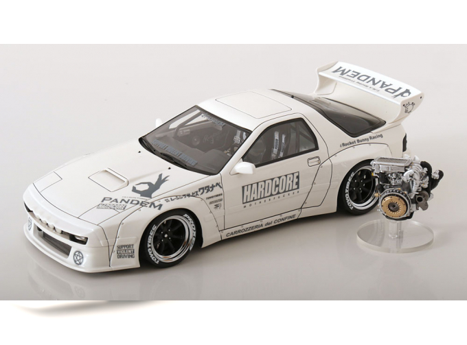 MAZDA RX-7 (FC35) PANDEM, white