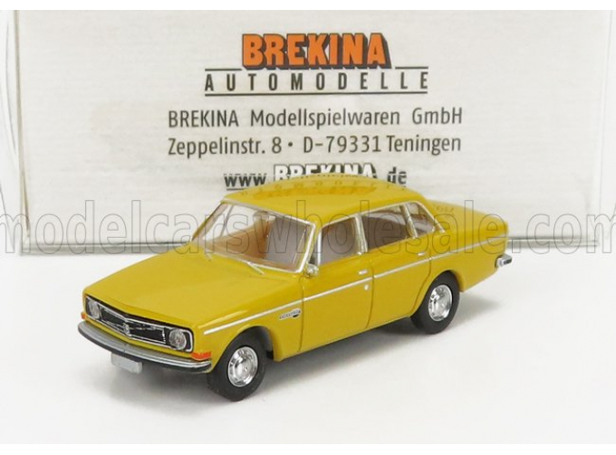 VOLVO 144 4-door 1970, Yellow