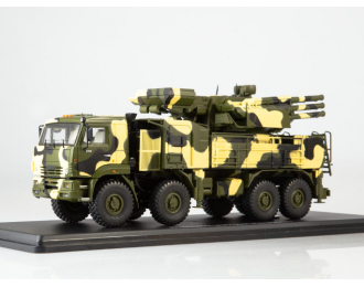 Камский грузовик 6560 ЗРПК 96К6 (Панцирь-С1) камуфляж Пустыня