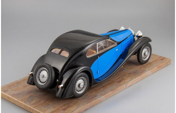 BUGATTI Type 46 Profile (1933), blue / black