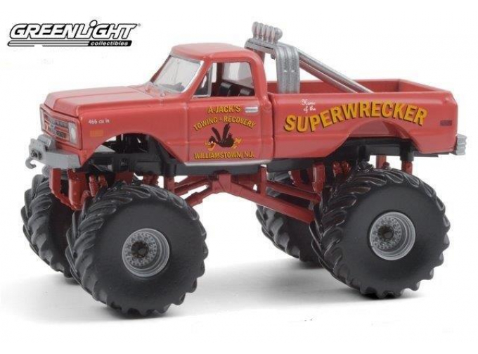 CHEVROLET K-10 Monster Truck "Superwrecker" Bigfoot 1968