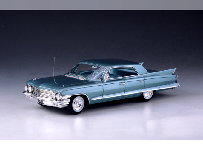 CADILLAC Sedan DeVille 4 window 1962 Turquoise Metallic