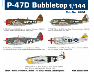 Сборная модель P-47D Bubbletop