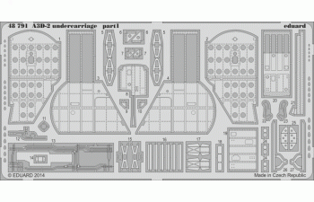 Фототравление A3D-2 undercarriage