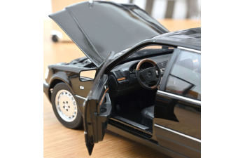 MERCEDES-BENZ S600 (W140) (1997), Obsidian Black Metallic