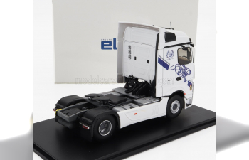 MERCEDES BENZ Actros 5 1845 Tractor 2-assi Truck Raffaelli Transports 2020, White