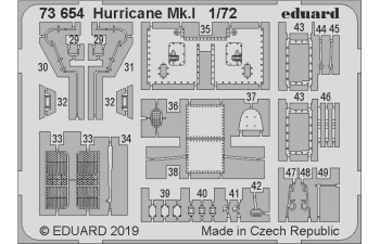 Фототравление Hurricane Mk. I