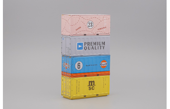 Контейнер металлический, розовый