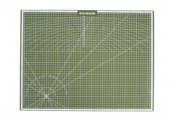 Коврик для резки Тёмно-оливковый, формат А2, 5 слоёв