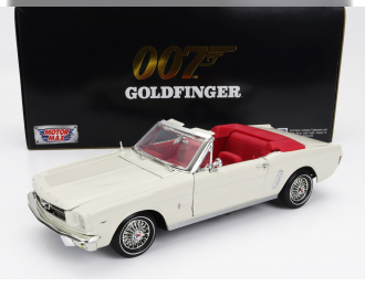 FORD Mustang Cabriolet Open (1964) - James Bond 007 - Goldfinger - Missione Goldfinger, White