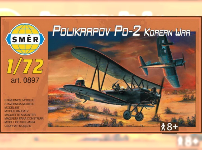 Сборная модель Polikarpov Po-2 Korean War