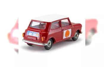 BMC MINI Cooper S #21 (1966), red / white