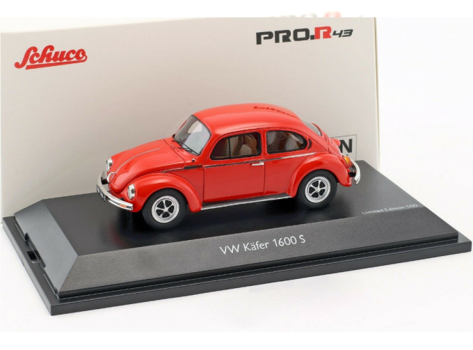 VOLKSWAGEN Beetle 1600 S 1972 Red