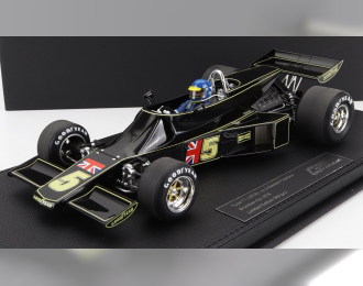 LOTUS F1 77 John Player Team Lotus N 5 Brazilian Gp (with Pilot Figure) 1976 Ronnie Peterson, Jps Black Gold