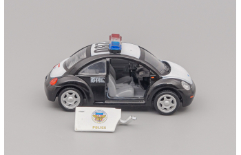 (Уценка!) VOLKSWAGEN Beetle Police Department USA, black / white