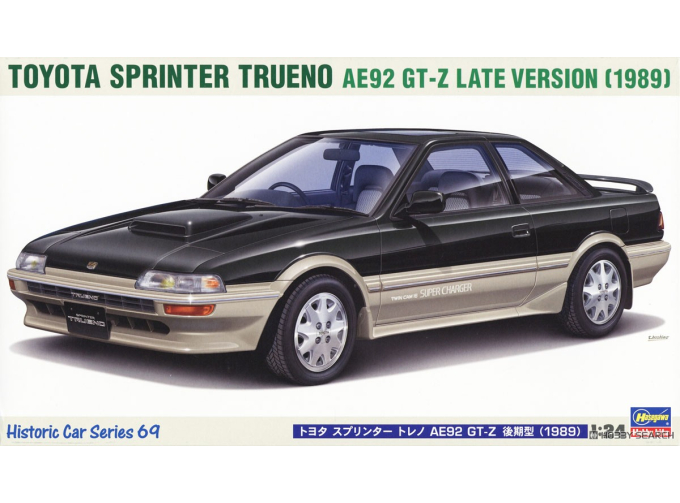 Сборная модель Toyota Sprinter Trueno AE92 GT-Z (1989)