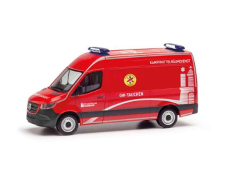MERCEDES-BENZ Sprinter *Feuerwehr Hamburg / Rettungstaucher* (2018), red