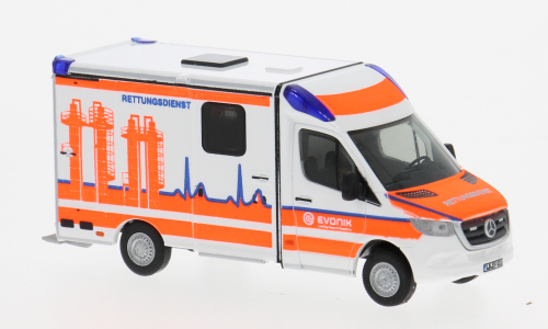 MERCEDES-BENZ System Strobel RTW Werkrettung Evonik Rheinfelden (2018)