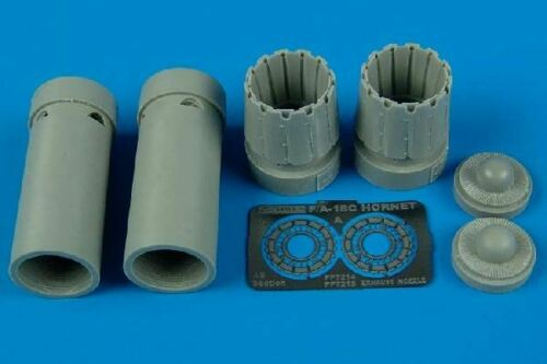 Набор дополнений F/A-18C Hornet exhaust nozzles - opened position