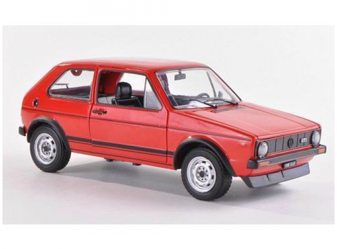 VOLKSWAGEN Rabbit Golf 1 GTI (1978), red