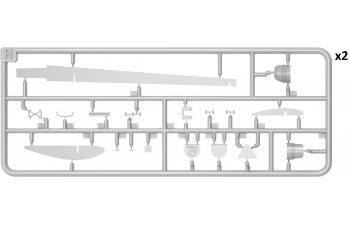 Сборная модель JUNKERS F13 Airplane Mid Production