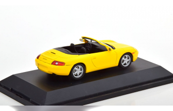 PORSCHE 911 (996) Convertible (1997), yellow