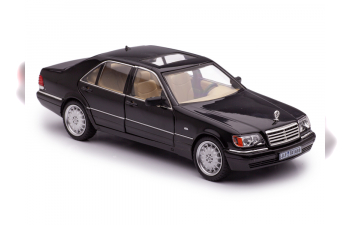 MERCEDES-BENZ 320SEL (W140) (1996), черный (Без коробки)