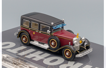 MERCEDES-BENZ 770K Emperor Hirohito (1935), Political Leaders Series No8, burgundy