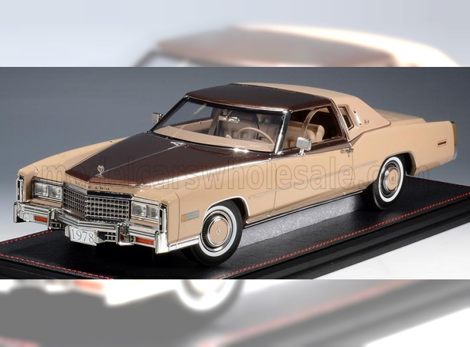 CADILLAC Eldorado Biarritz (1978), Beige Brown