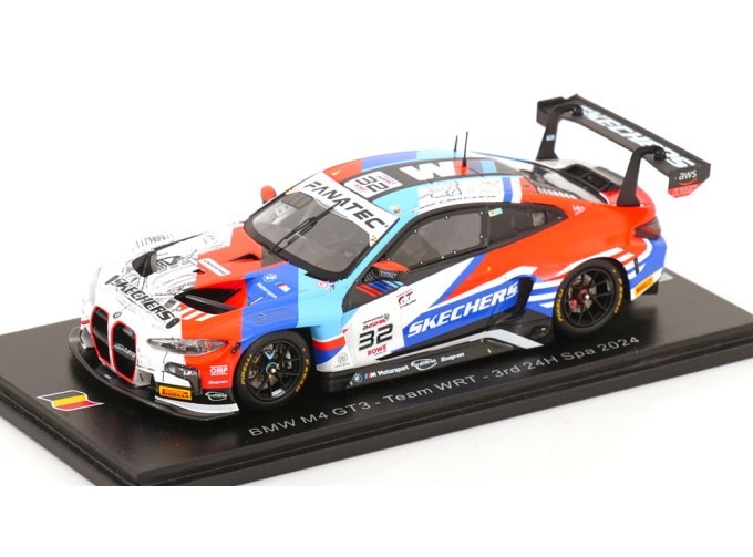 BMW M4 GT3 No 32 24h Spa, Vanthoor/Linde/Weerts (2024)