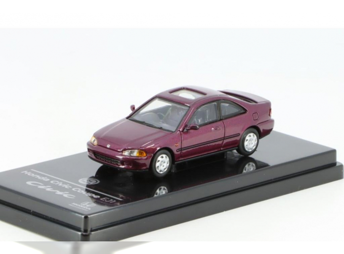 HONDA Civic Coupe EJI RHD (1995), Camellia Red