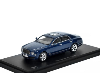 BENTLEY Mulsanne Speed (2014), blue 